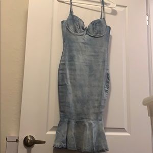 Denim dress